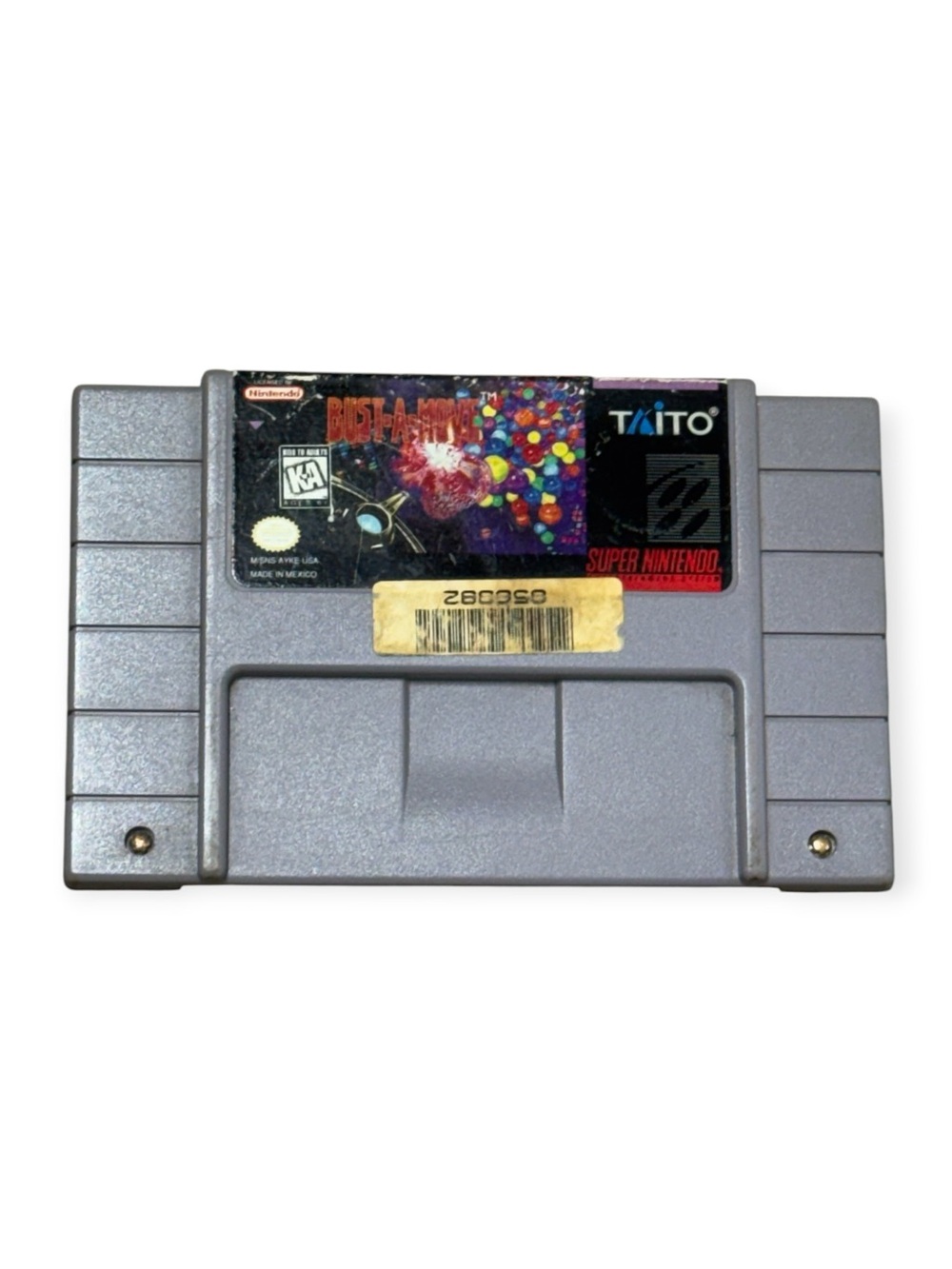 Super Nintendo Game Bust-A-Move